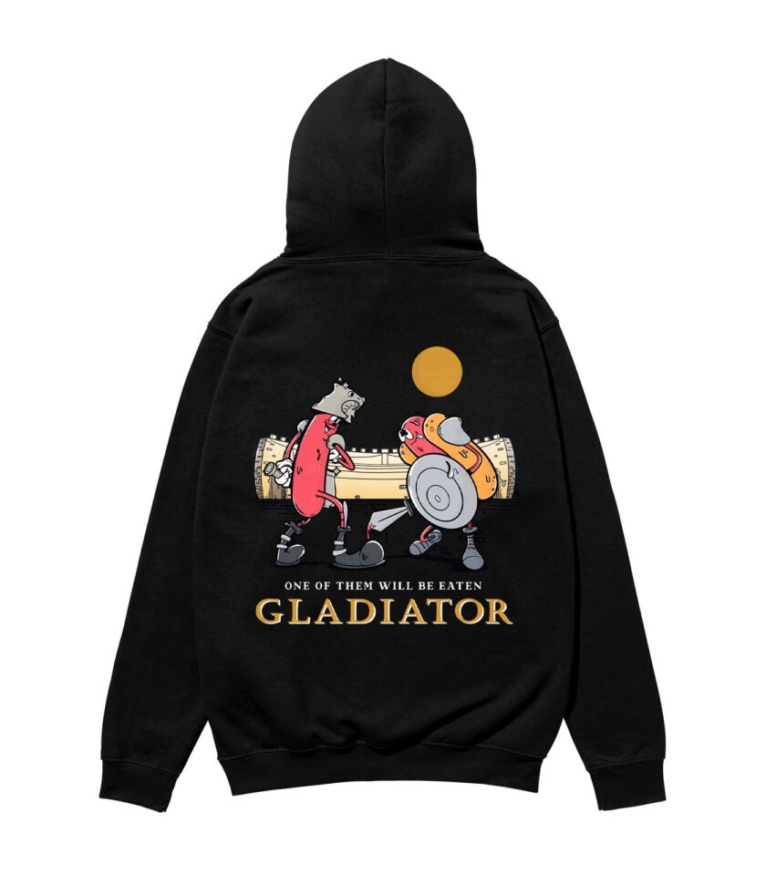 Gladiator Heavyweight Organic Hoodie - Image 4