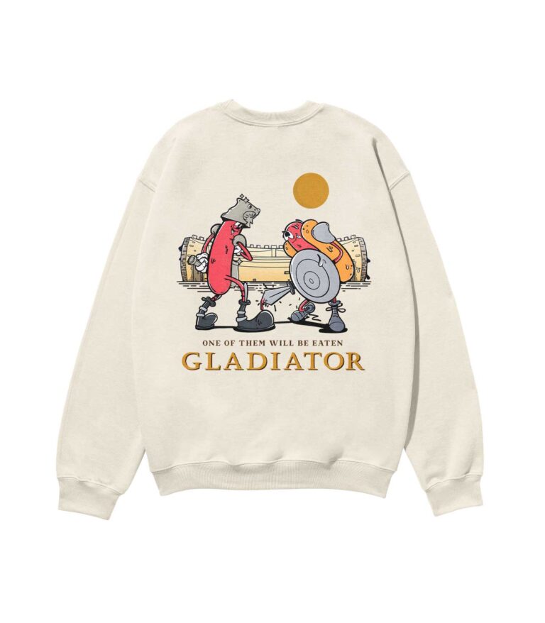 Gladiator Heavyweight Organic Sweatshirt Sand