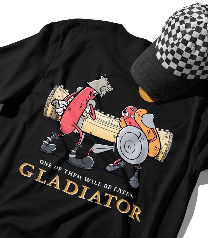 Gladiator Organic Heavyweight T-Shirt - Image 12