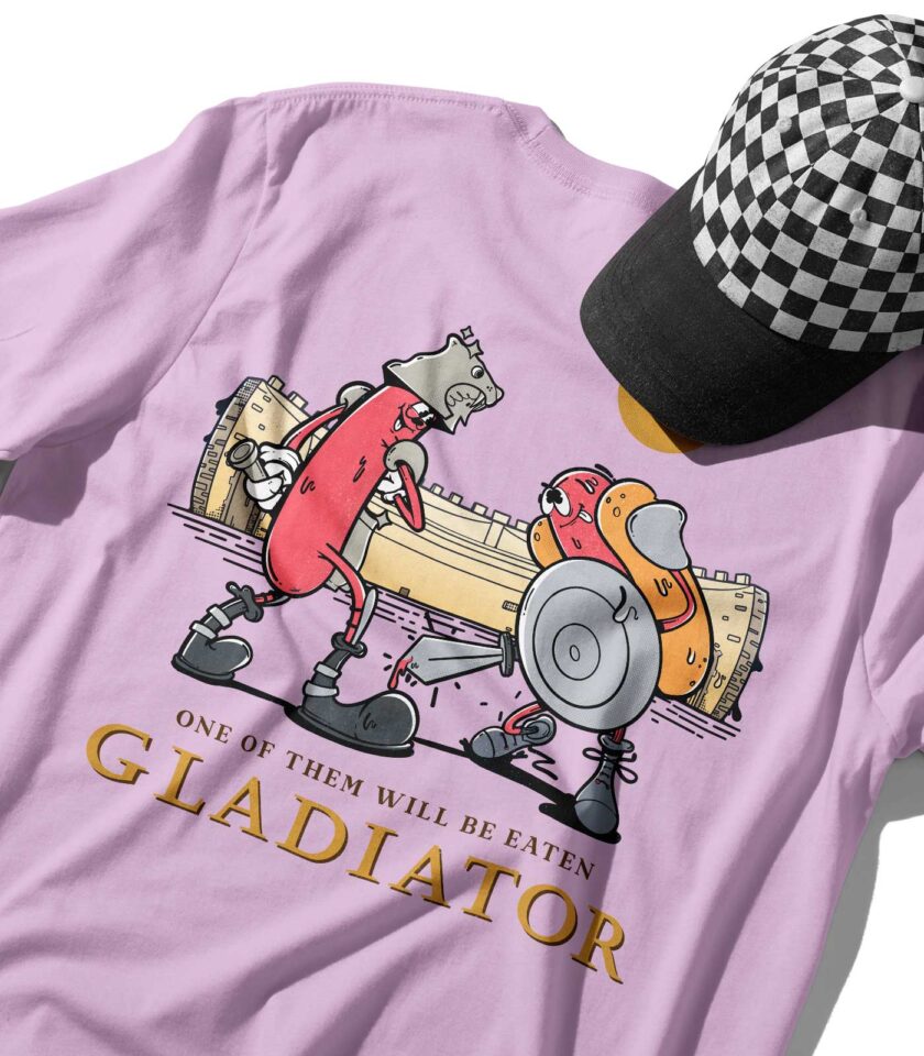 Gladiator Organic Heavyweight T-Shirt - Image 9