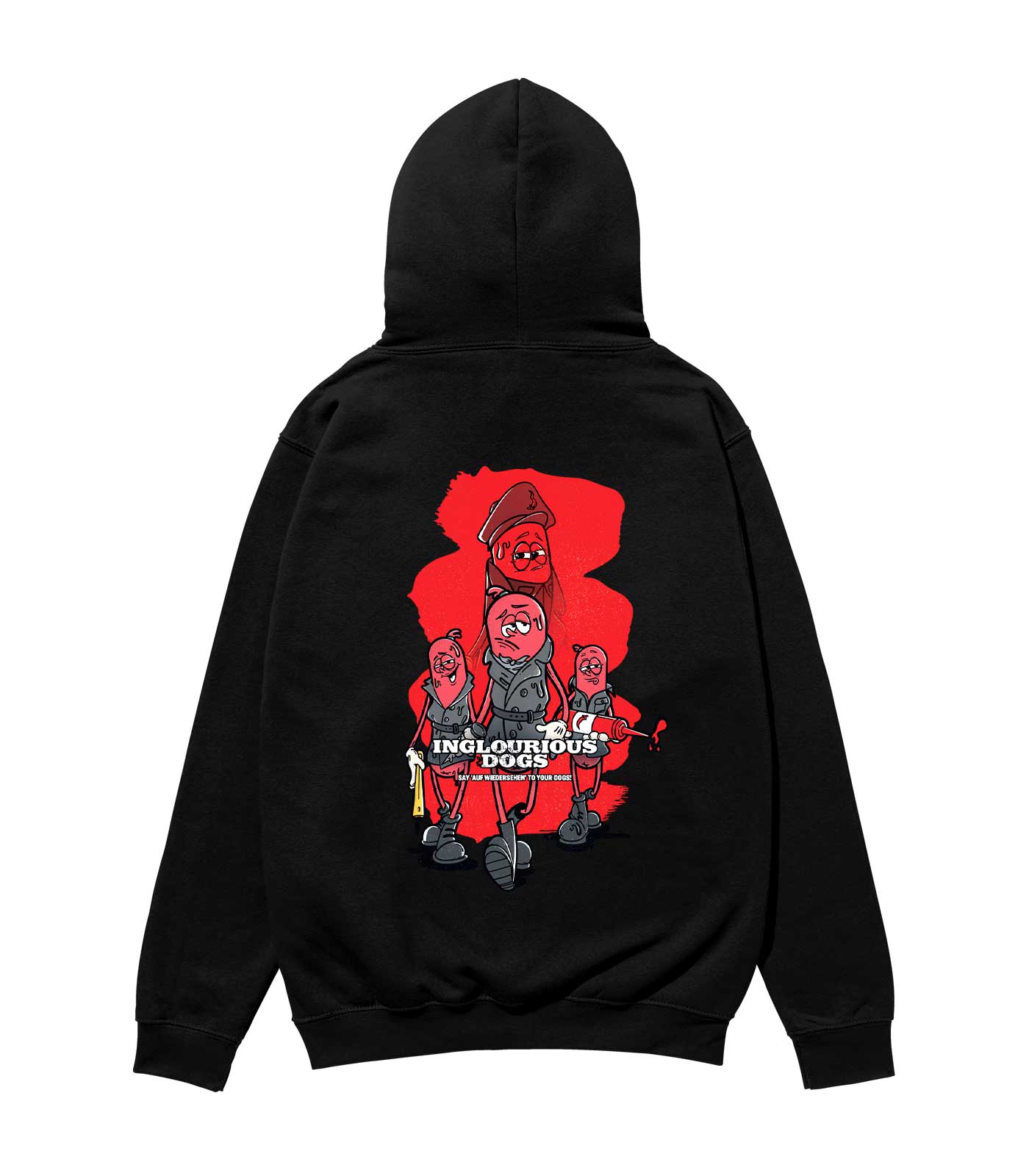 Inglourious Dogs Heavyweight Organic Hoodie - Image 4