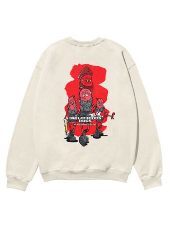 Inglourious Dogs Heavyweight Organic Sweatshirt Sand