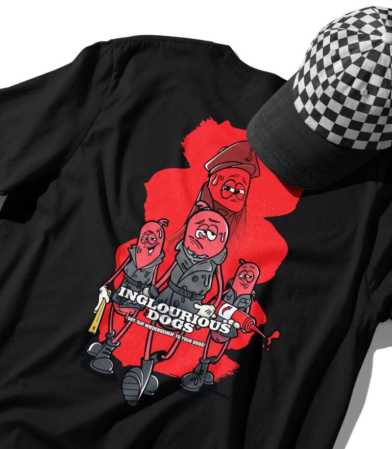 Inglourious Dogs Organic Heavyweight T-Shirt