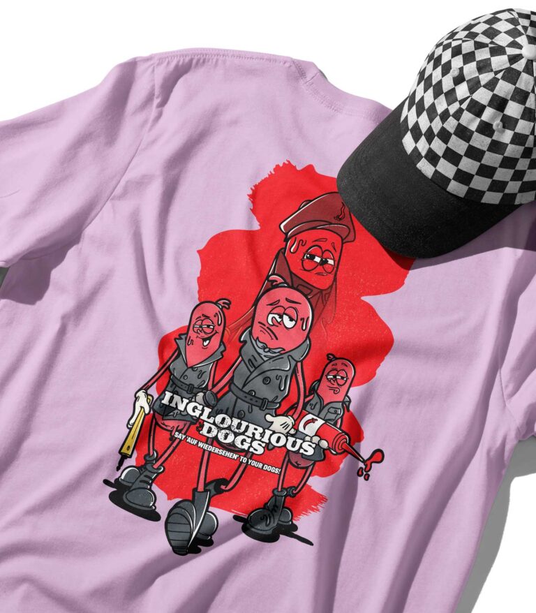 Inglourious Dogs Organic Heavyweight T-Shirt