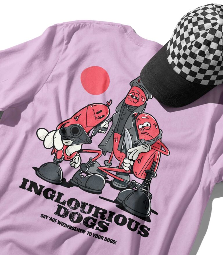 Inglourious Dogs Organic Heavyweight T-Shirt