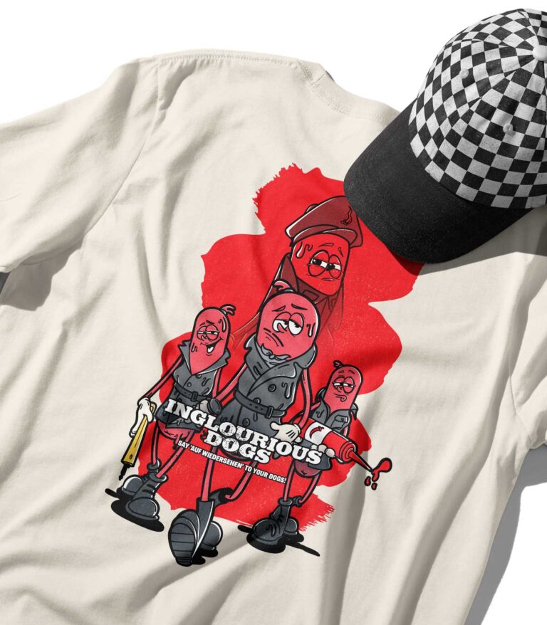 Inglourious Dogs Organic Heavyweight T-Shirt