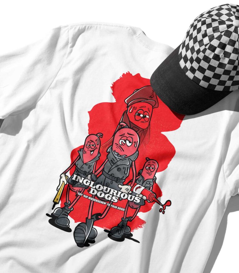 Inglourious Dogs Organic Heavyweight T-Shirt