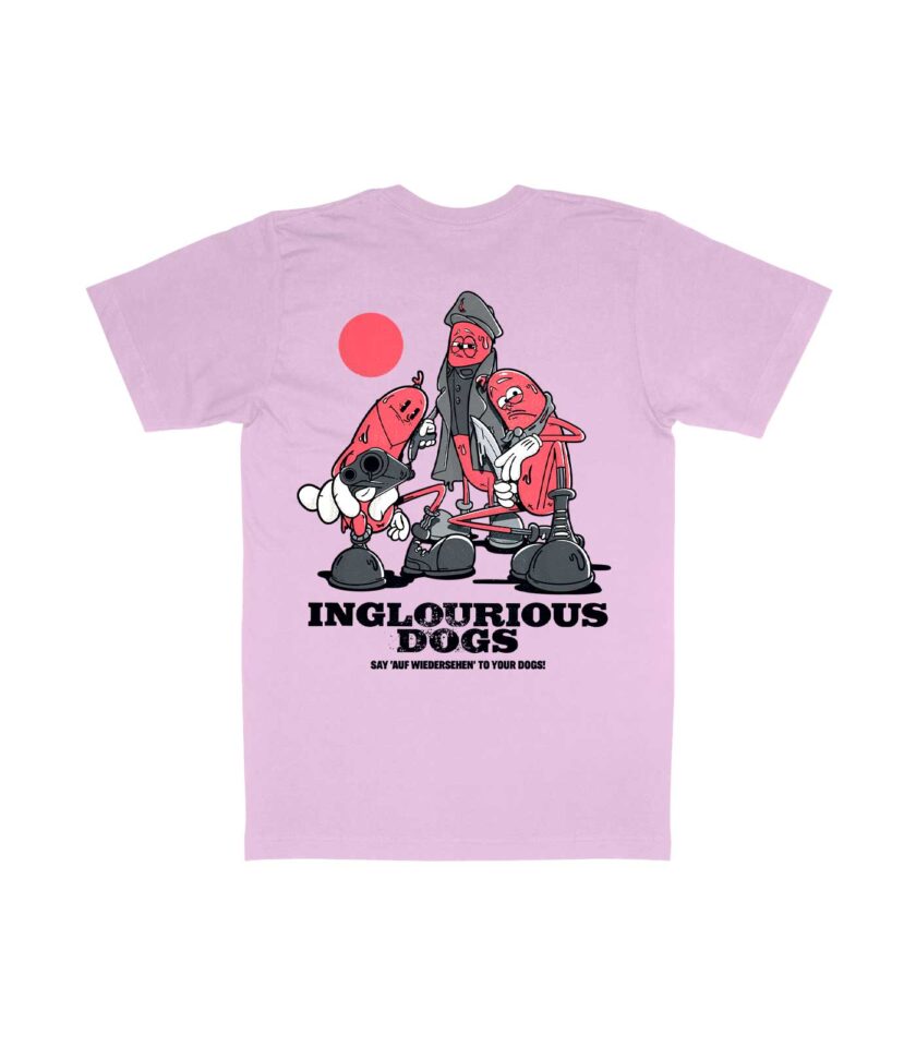 Inglourious Dogs Organic Heavyweight T-Shirt - Image 7