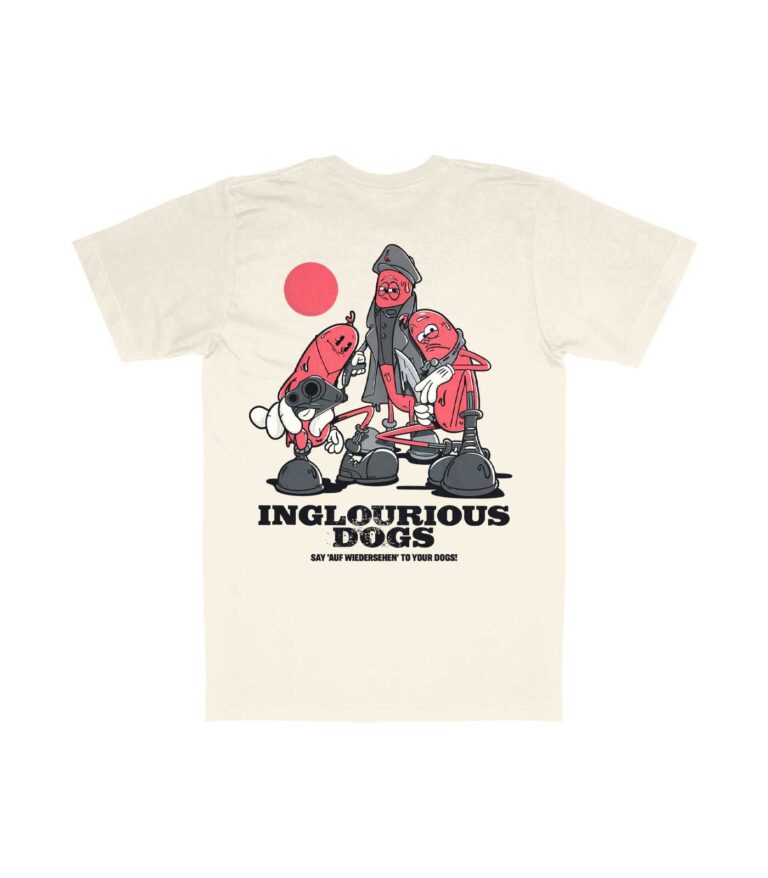 Inglourious Dogs Organic Heavyweight T-Shirt