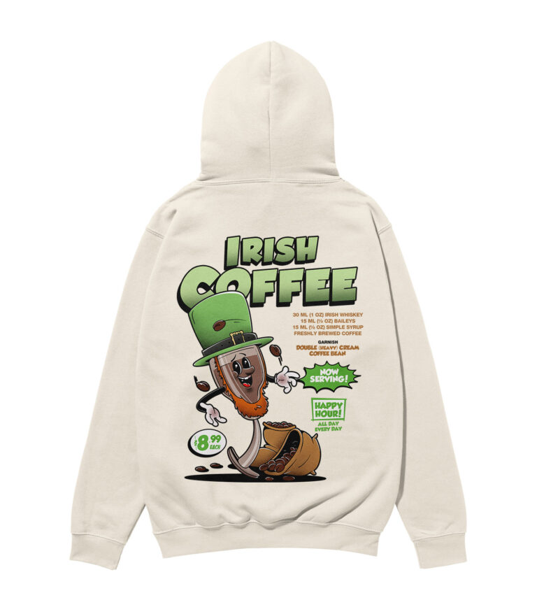Irish Coffee Heavyweight Organic Hoodie
