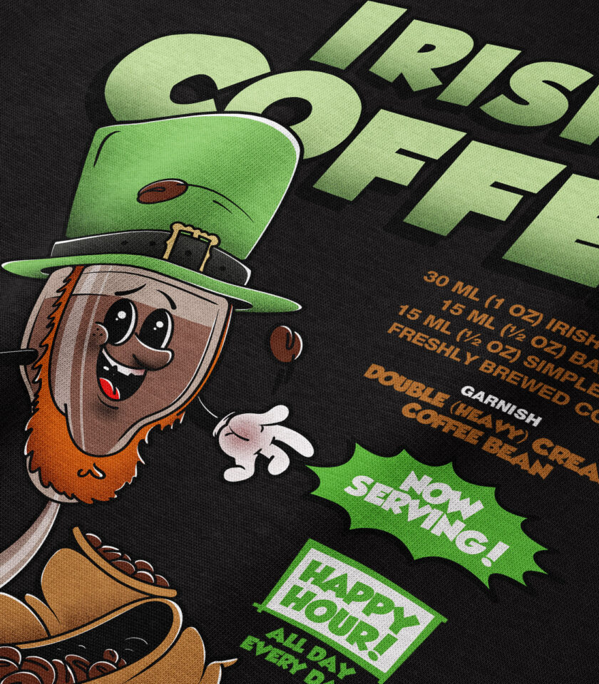 Irish Coffee Heavyweight Organic Sweatshirt - Image 6