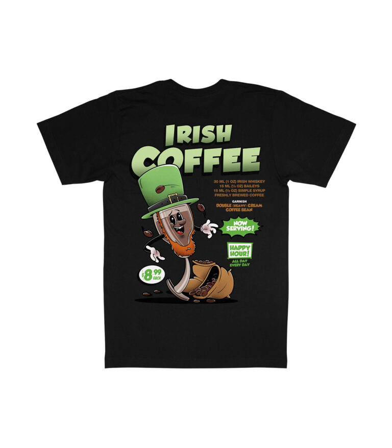 Irish Coffee Organic Heavyweight T-Shirt