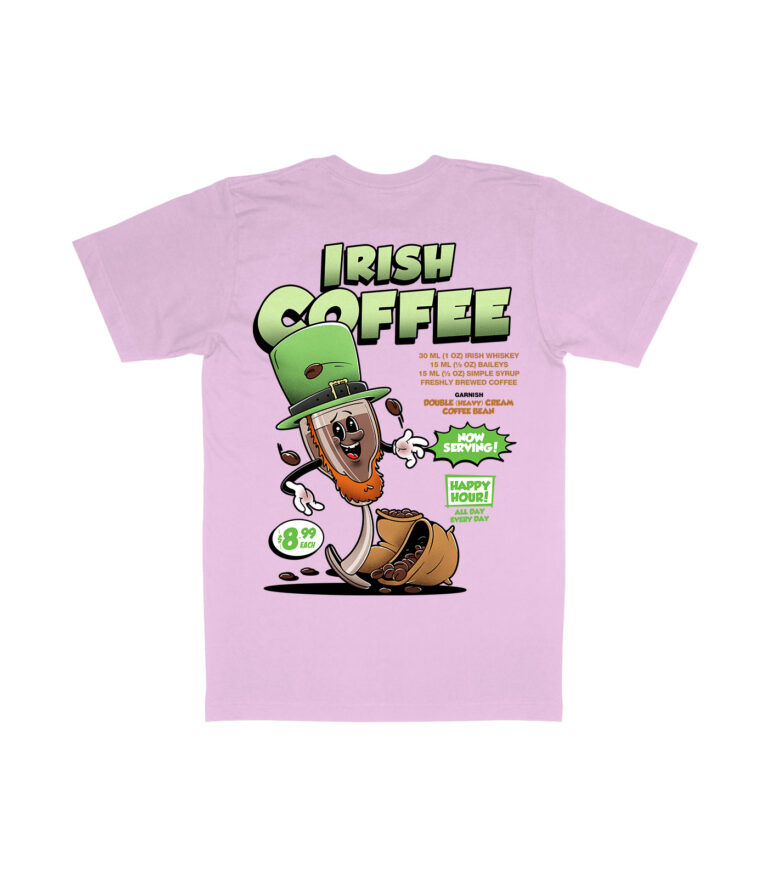 Irish Coffee Organic Heavyweight T-Shirt