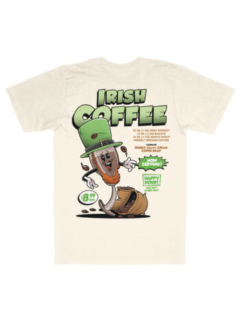 Irish Coffee Organic Heavyweight T-Shirt