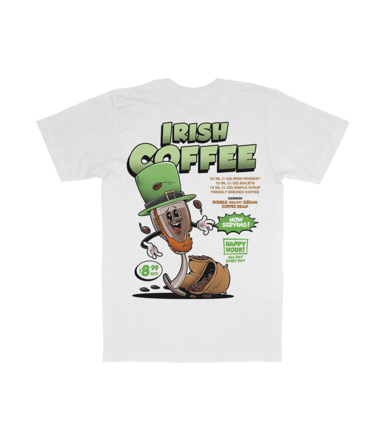 Irish Coffee Organic Heavyweight T-Shirt