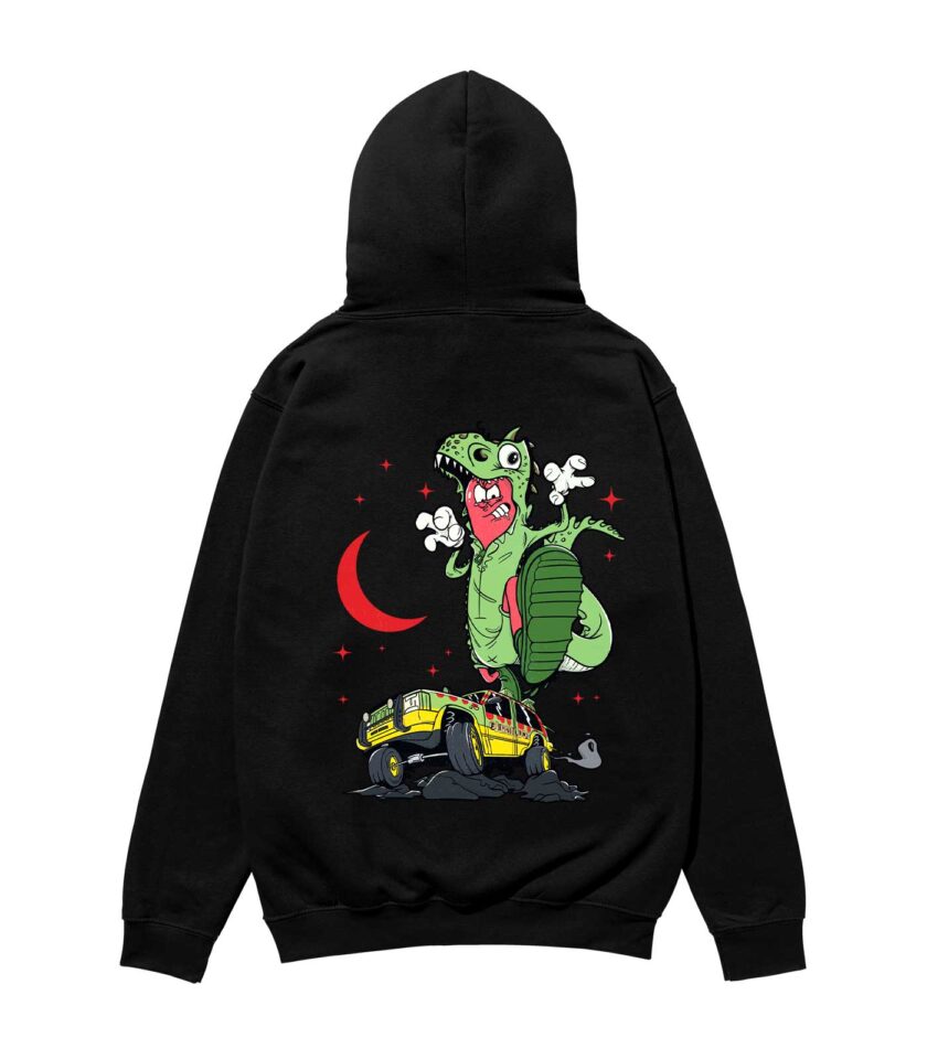 Jurassic Dog Heavyweight Organic Hoodie - Image 4