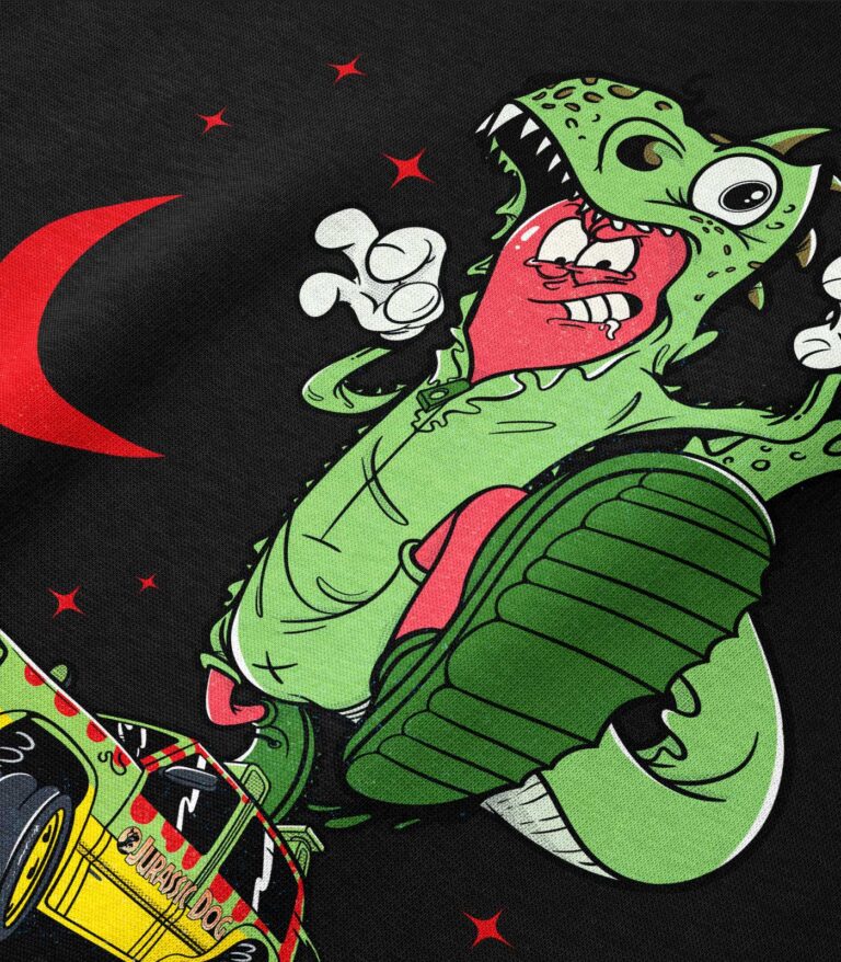 Jurassic Dog Heavyweight Organic Sweatshirt Sand