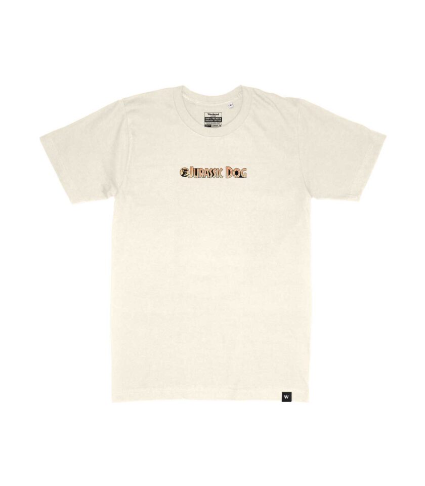 Jurassic Dog Organic Heavyweight T-Shirt - Image 2