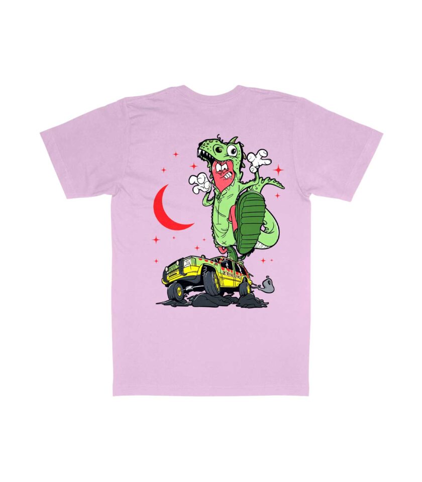 Jurassic Dog Organic Heavyweight T-Shirt - Image 7