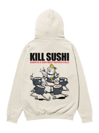 Kill Sushi Heavyweight Organic Hoodie