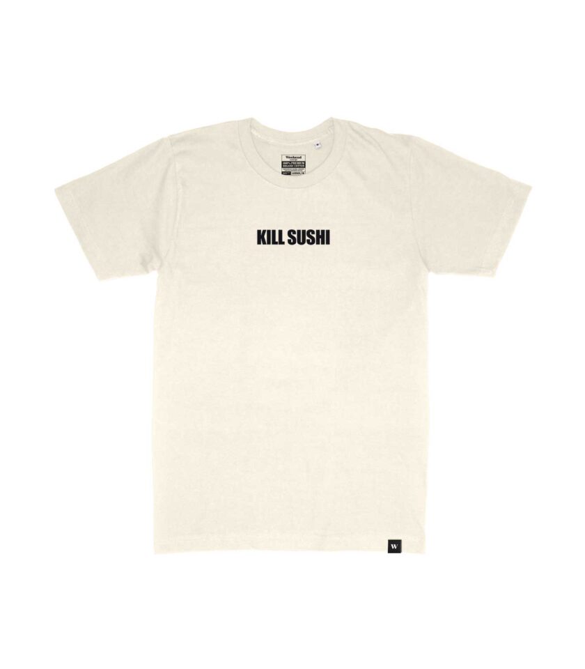 Kill Sushi Organic Heavyweight T-Shirt - Image 2