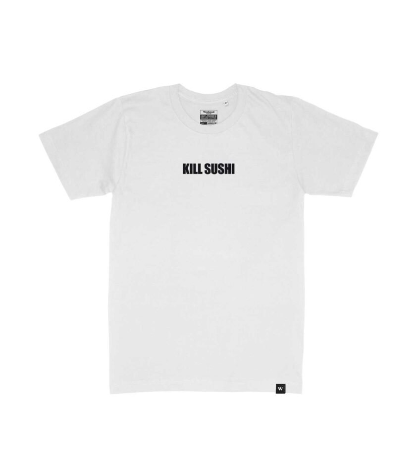 Kill Sushi Organic Heavyweight T-Shirt - Image 5