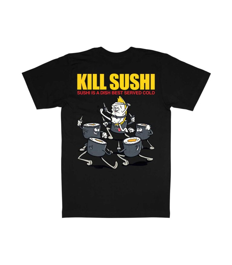 Kill Sushi Organic Heavyweight T-Shirt