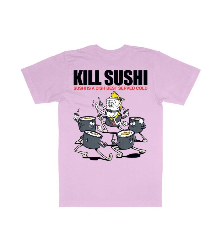 Kill Sushi Organic Heavyweight T-Shirt