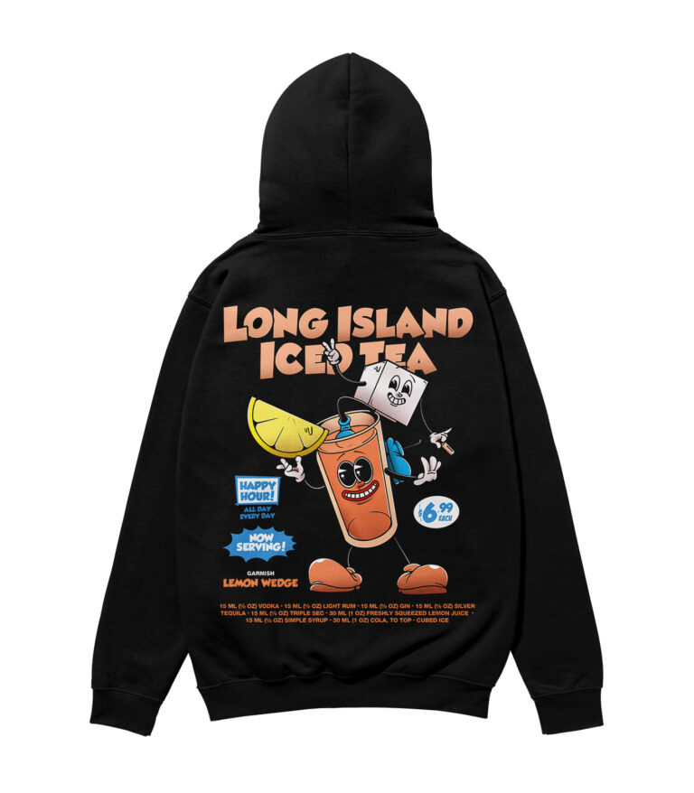 Long Island Iced Tea Heavyweight Organic Hoodie