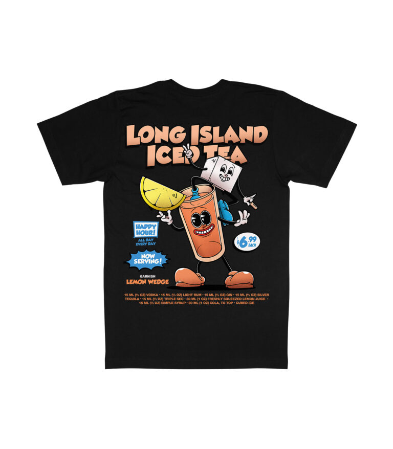 Long Island Iced Tea Organic Heavyweight T-Shirt