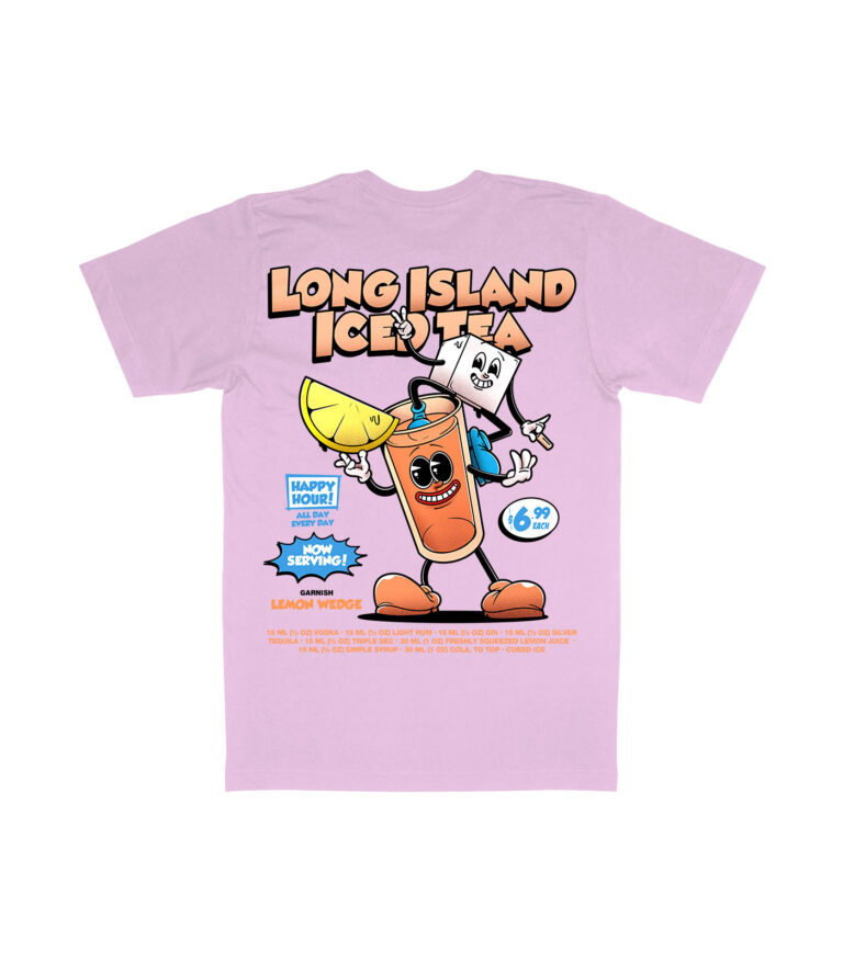 Long Island Iced Tea Organic Heavyweight T-Shirt