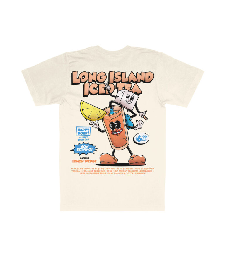 Long Island Iced Tea Organic Heavyweight T-Shirt