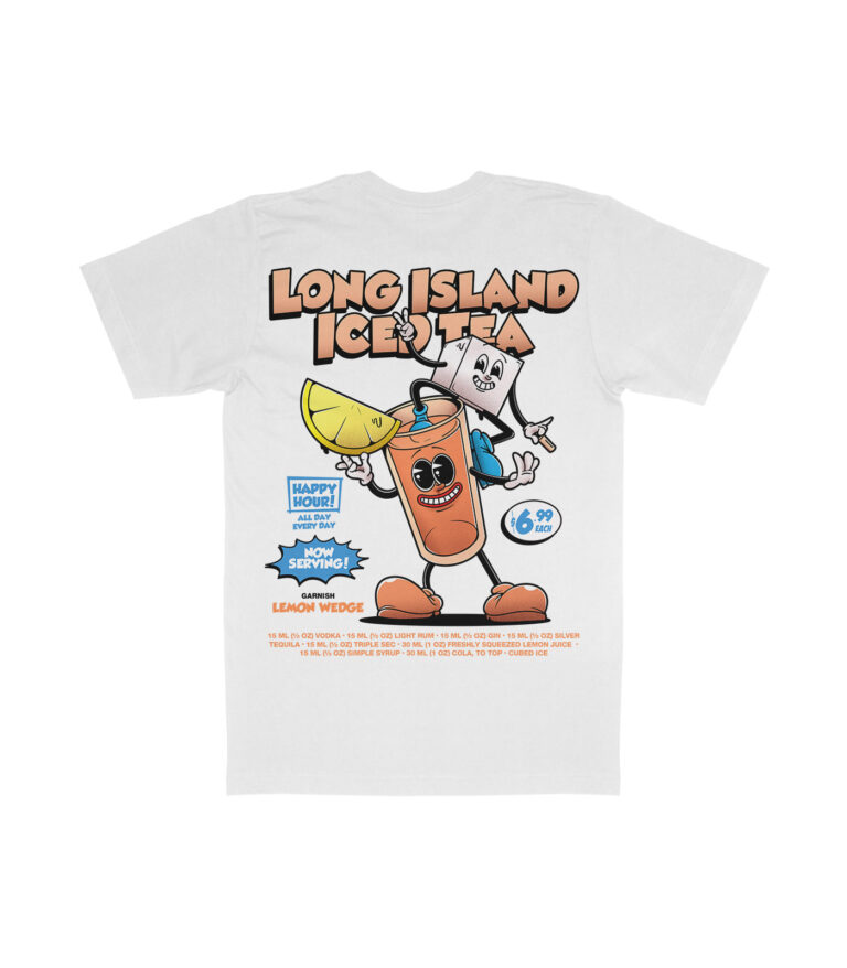 Long Island Iced Tea Organic Heavyweight T-Shirt