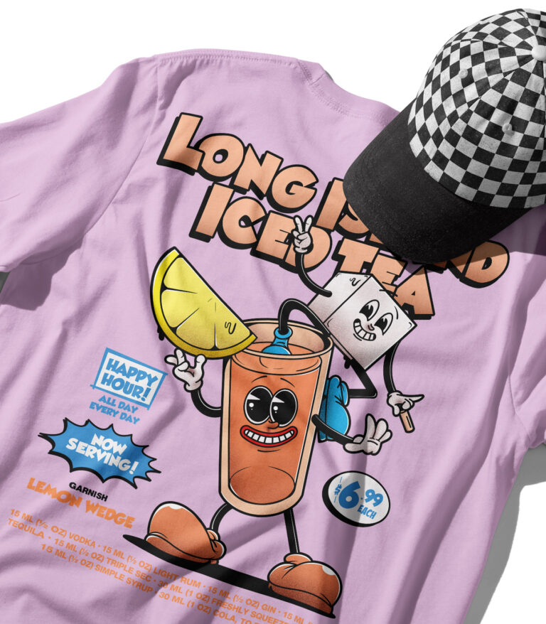 Long Island Iced Tea Organic Heavyweight T-Shirt