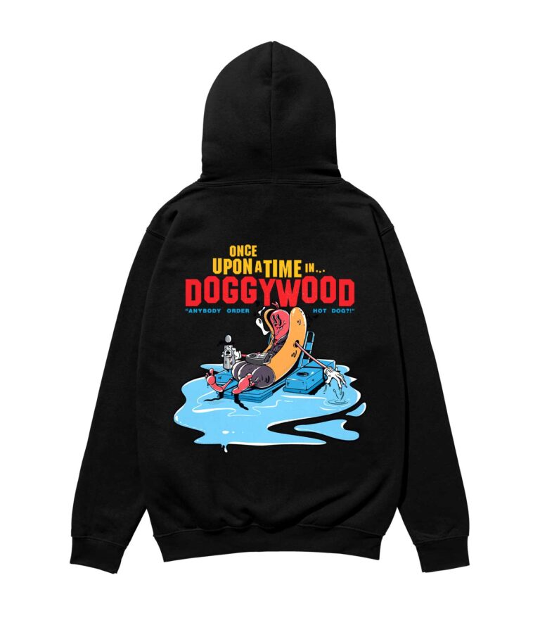 Once Upon a Time... in Doggywood Heavyweight Organic Hoodie