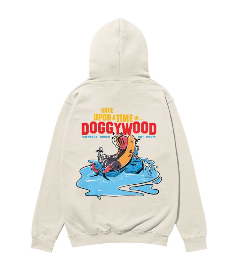 Once Upon a Time... in Doggywood Heavyweight Organic Hoodie