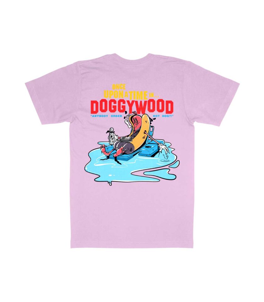 Once Upon a Time... in Doggywood Organic Heavyweight T-Shirt - Image 7