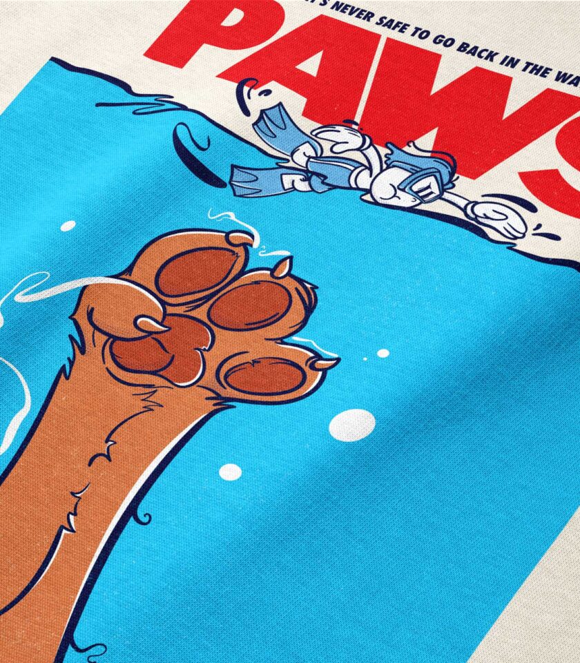 Paws Heavyweight Organic Hoodie - Image 3