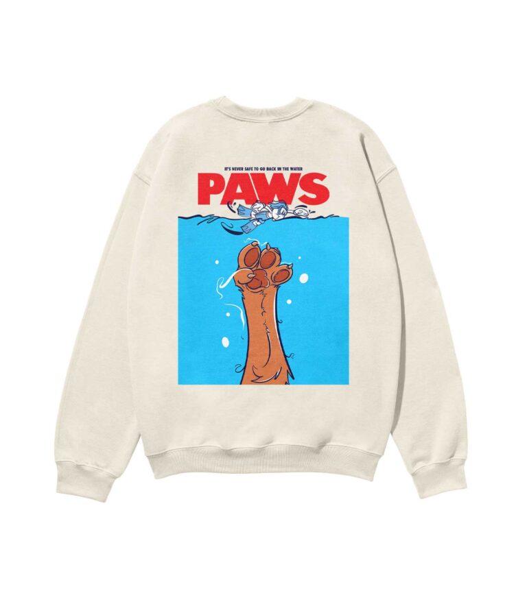 Paws Heavyweight Organic Sweatshirt Sand
