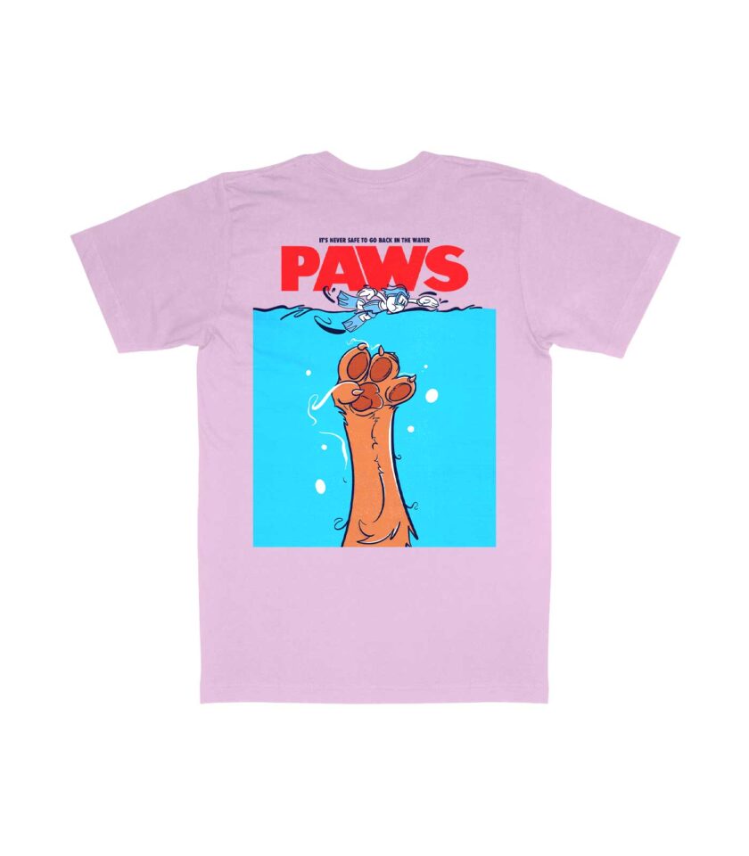 Paws Organic Heavyweight T-Shirt - Image 7