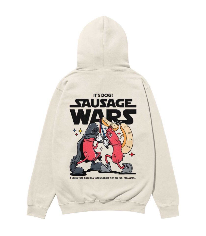 Sausage Wars Heavyweight Organic Hoodie