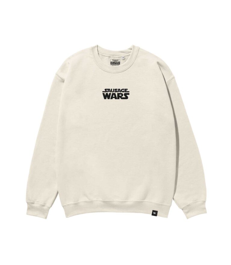 Sausage Wars Heavyweight Organic Sweatshirt Sand