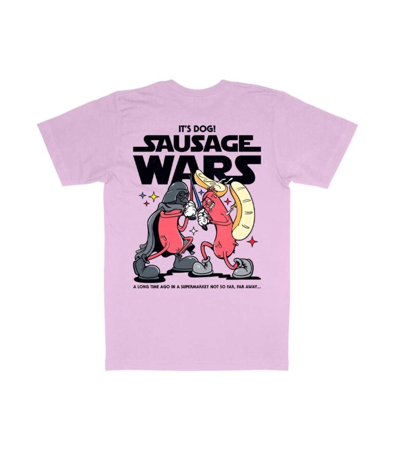 Sausage Wars Organic Heavyweight T-Shirt