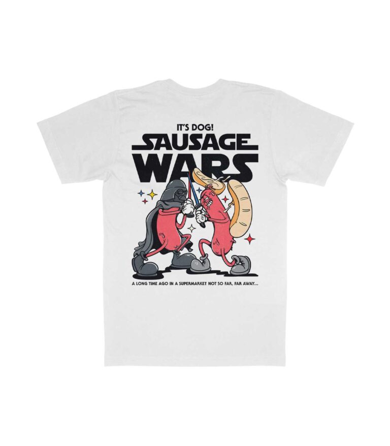 Sausage Wars Organic Heavyweight T-Shirt