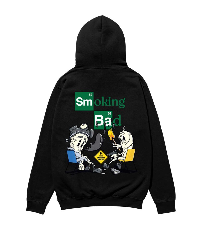Smoking Bad Heavyweight Organic Hoodie - Image 4