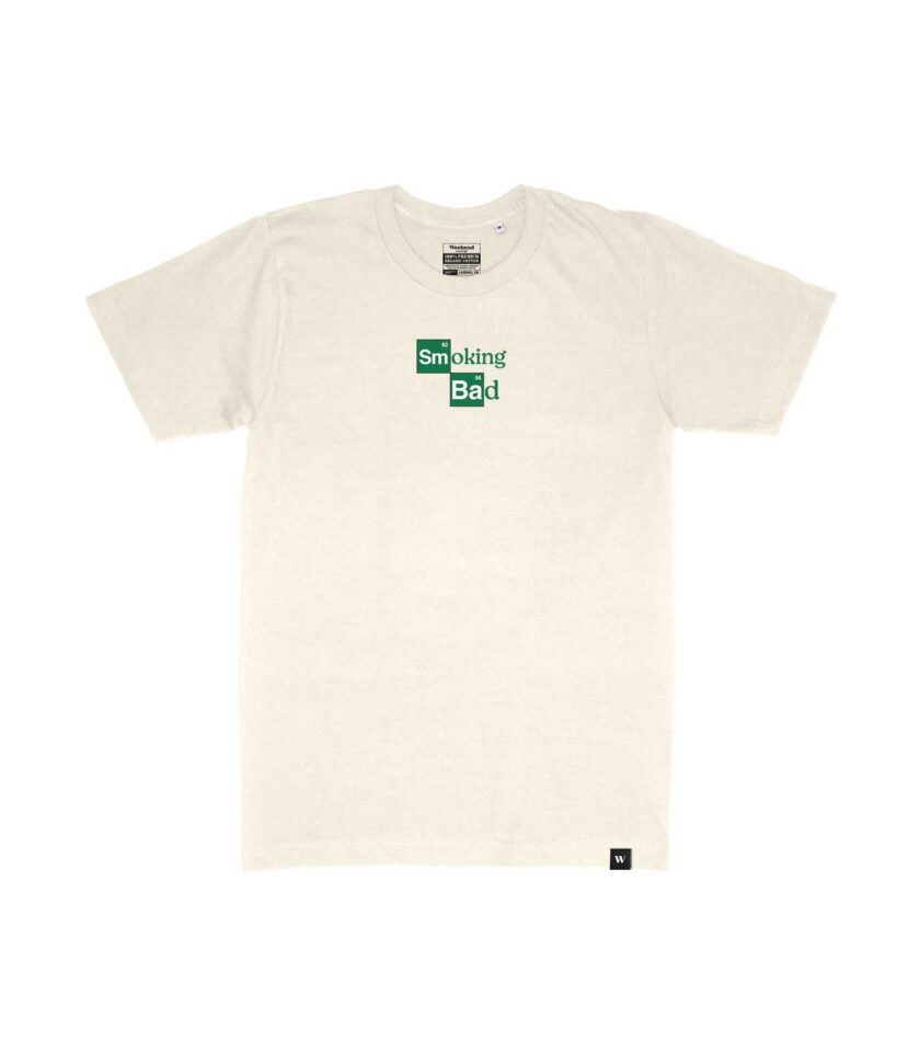 Smoking Bad Organic Heavyweight T-Shirt - Image 2