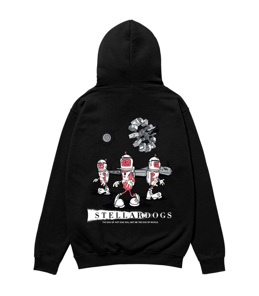 Stellardogs Heavyweight Organic Hoodie - Image 4