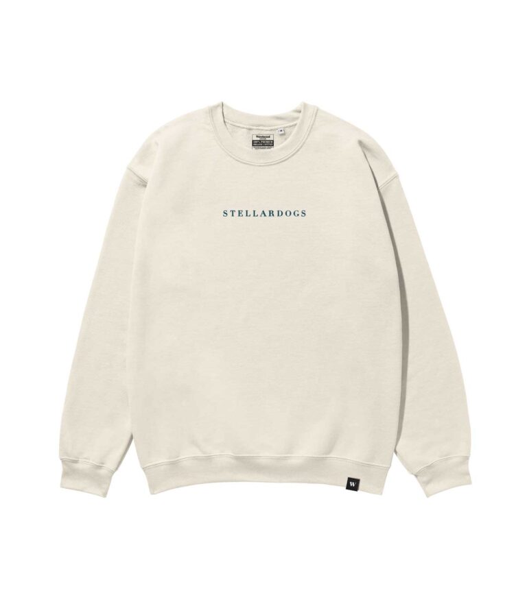 Stellardogs Heavyweight Organic Sweatshirt Sand