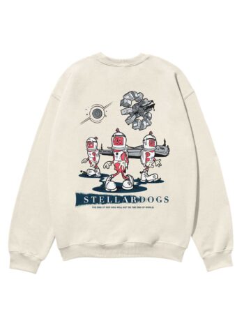 Stellardogs Heavyweight Organic Sweatshirt Sand