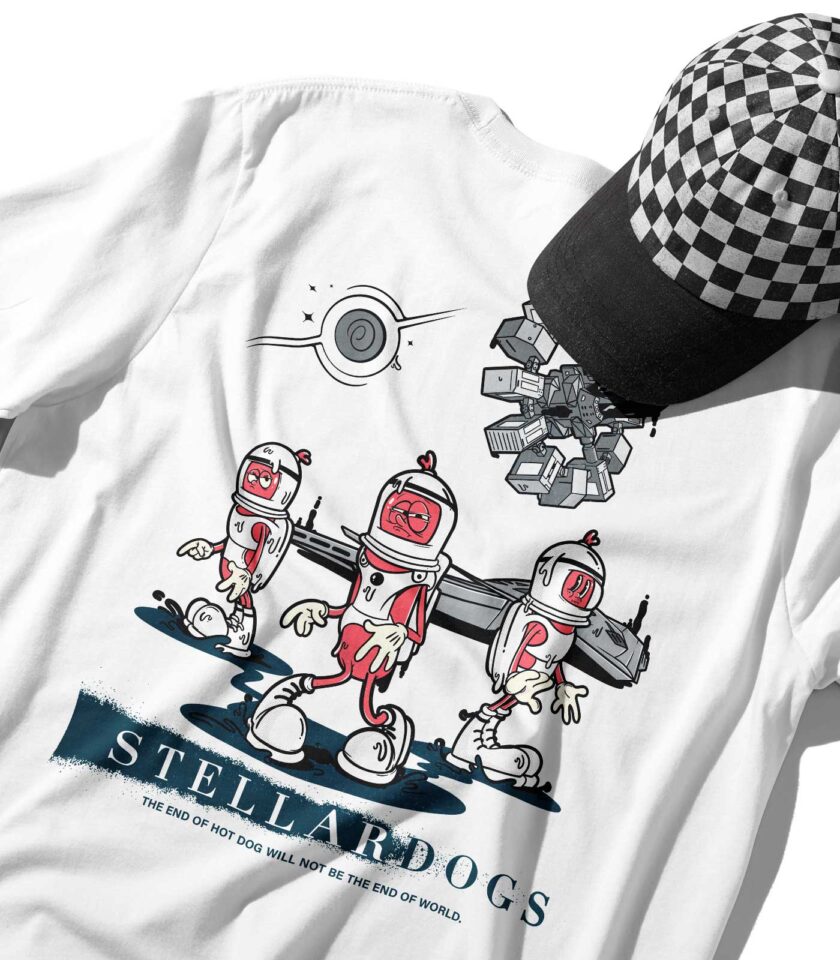 Stellardogs Organic Heavyweight T-Shirt - Image 6